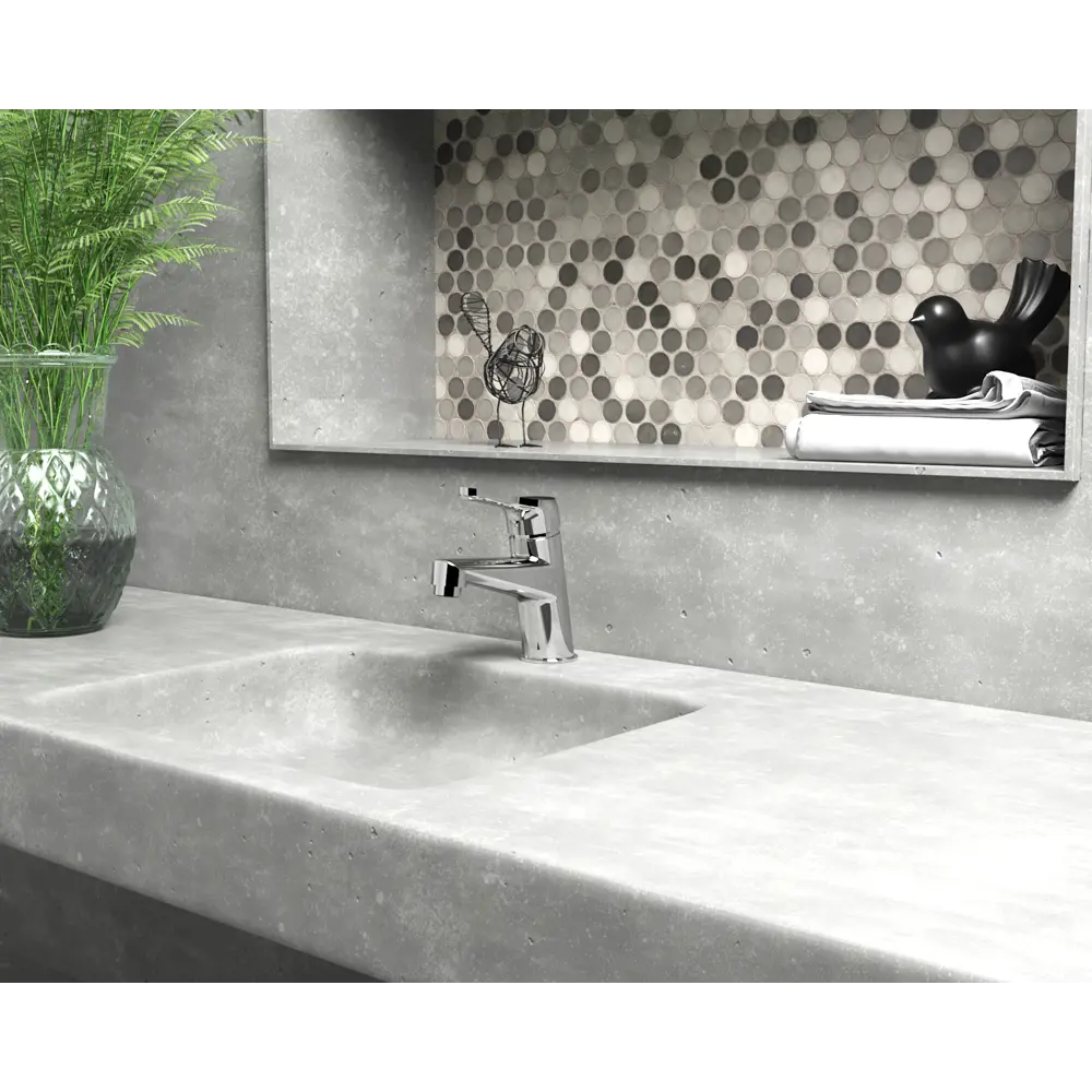 Смеситель для раковины Paini Bios 05CR205LMKM однорычажный цвет хром 82111139 STLM-2041373  - Вид №3