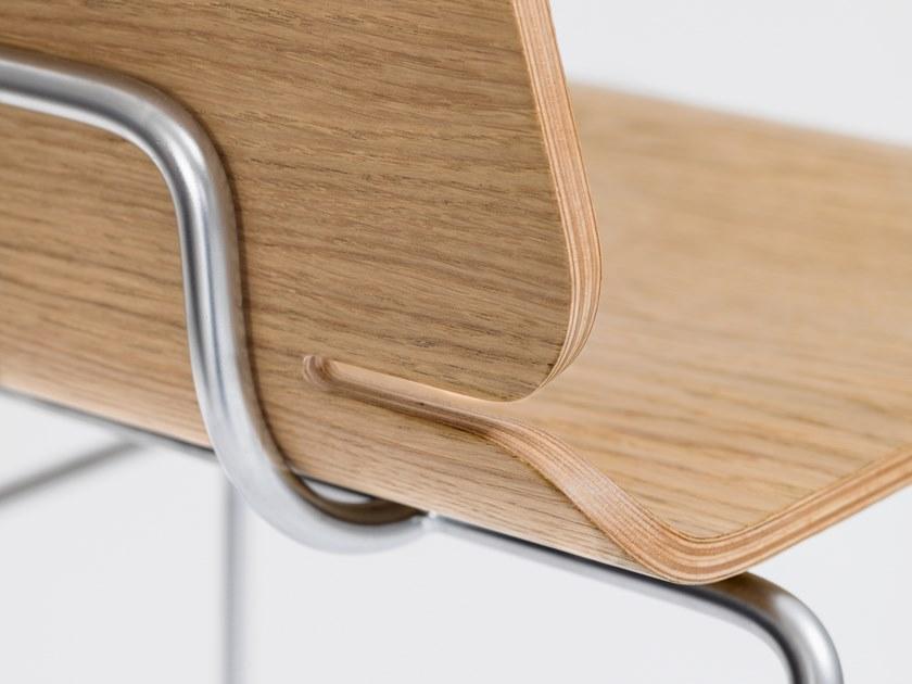 ZEITRAUM Барный стул на санках с подставкой для ног Form sun-id-1496020 - Вид №2