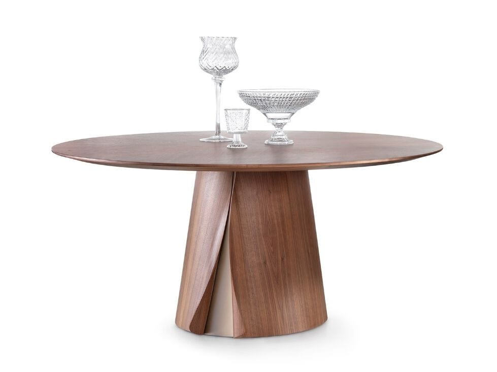 Круглый обеденный стол с базой деталь Pacini & Cappellini Shell ARCH-00036599 - Вид №1