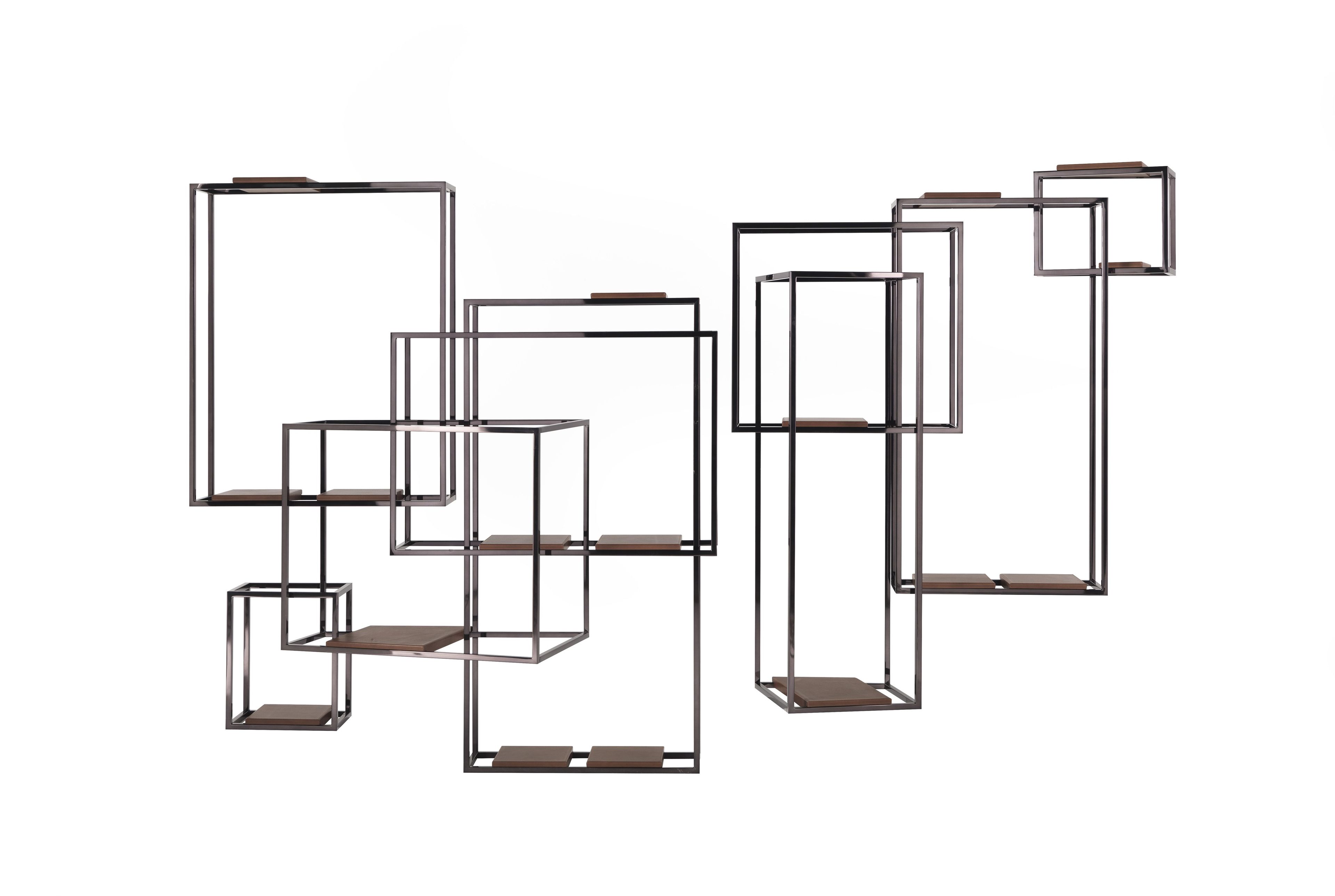 Латунный подвесной книжный шкаф Gianfranco Ferré Home Matrix ARCH-00019452 - Вид №2