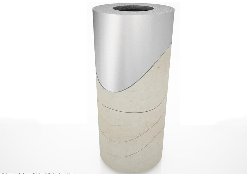 Manufatti Viscio Контейнер для мусора из оцинкованной стали Actea sun-id-1383913 - Вид №1