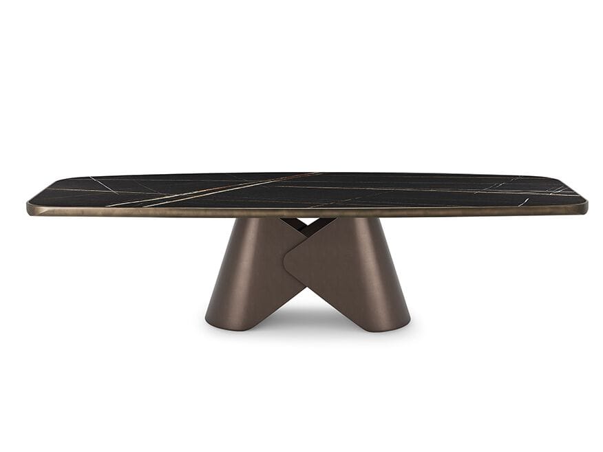 Керамический и стальной бочковый стол Cattelan italia SCOTT KERAMIK PREMIUM ARCH-00097628 - Вид №1