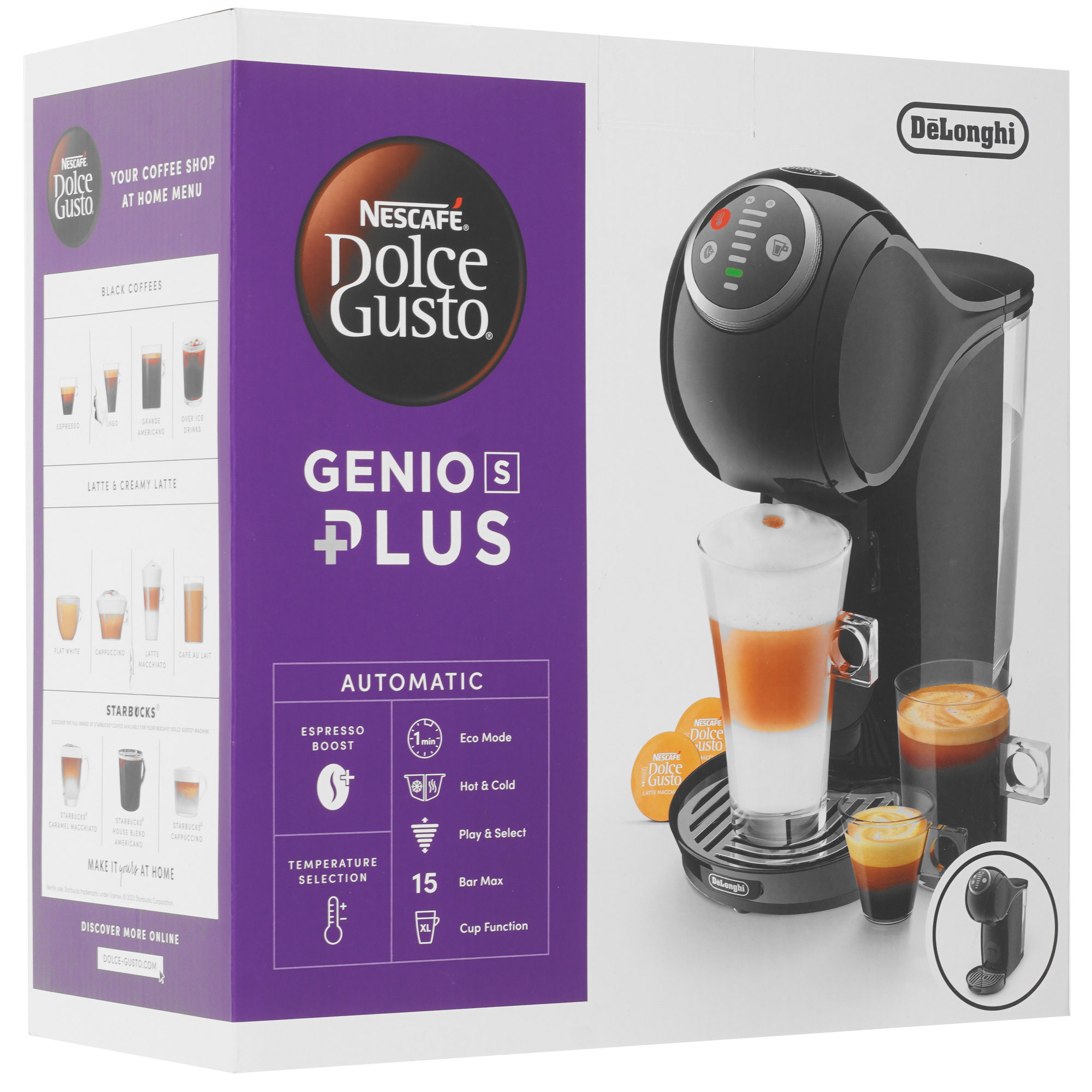 9208167 Кофемашина капсульная DeLonghi EDG 315.B STDN-0138640 - Вид №7