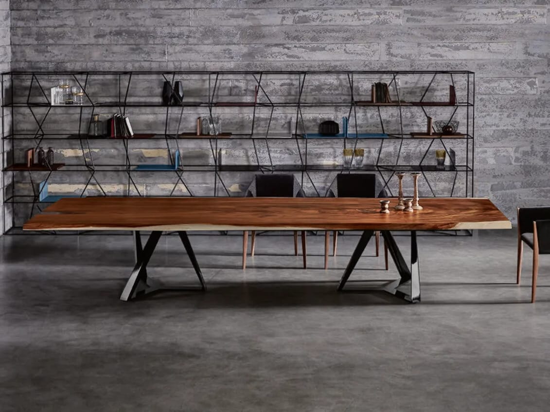 Обеденный стол из алюминия и SuperMarmo Bontempi Casa Millennium ARCH-00093325 - Вид №3