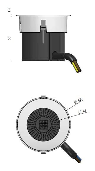 Корпус Bluetooth для оборудованного канала Barazza 1CAB ARCH-00102109 - Вид №2