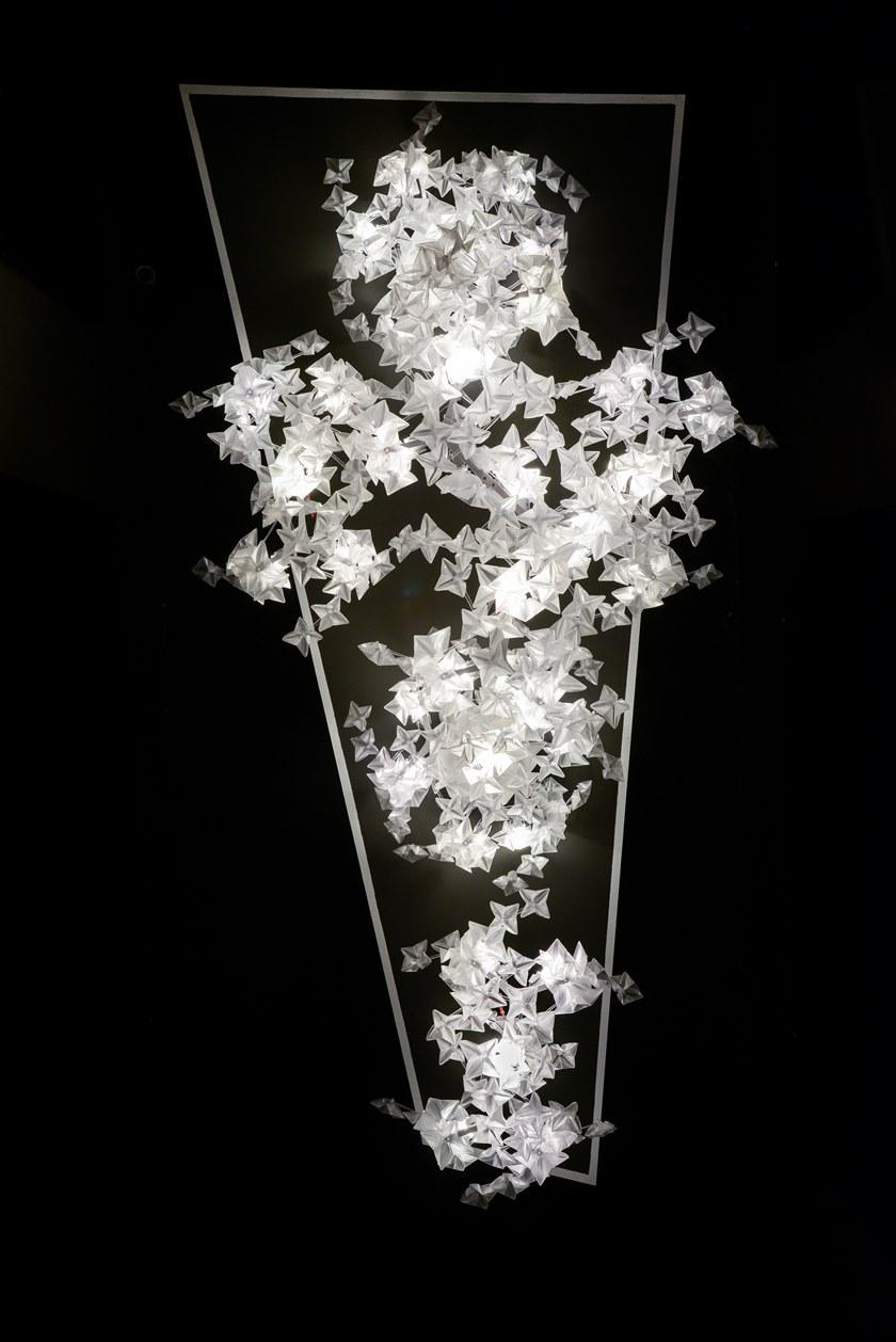 Slamp Подвесной светильник из лентифлекс® Hanami sun-id-1400800 - Вид №5