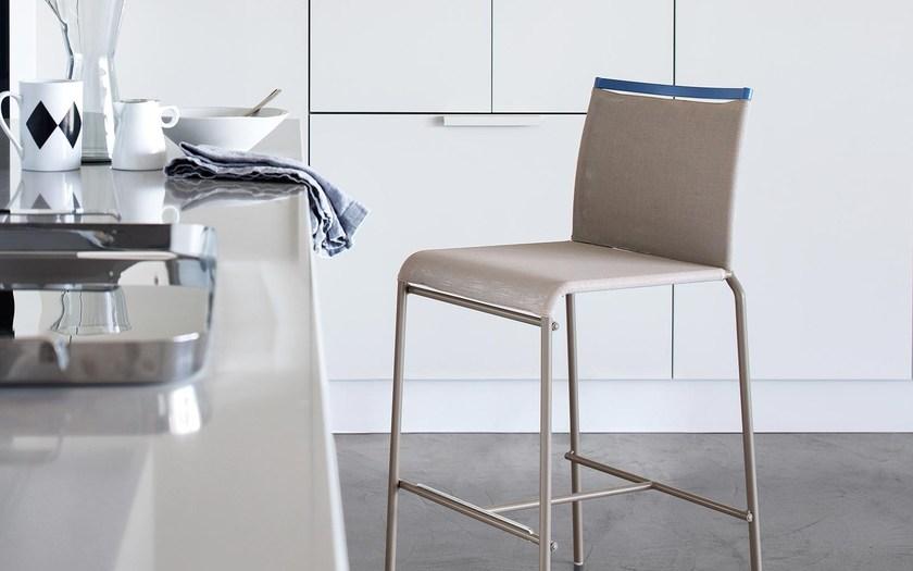 Calligaris Высокий табурет из сетки со спинкой Web Cs/1458 - Вид №2