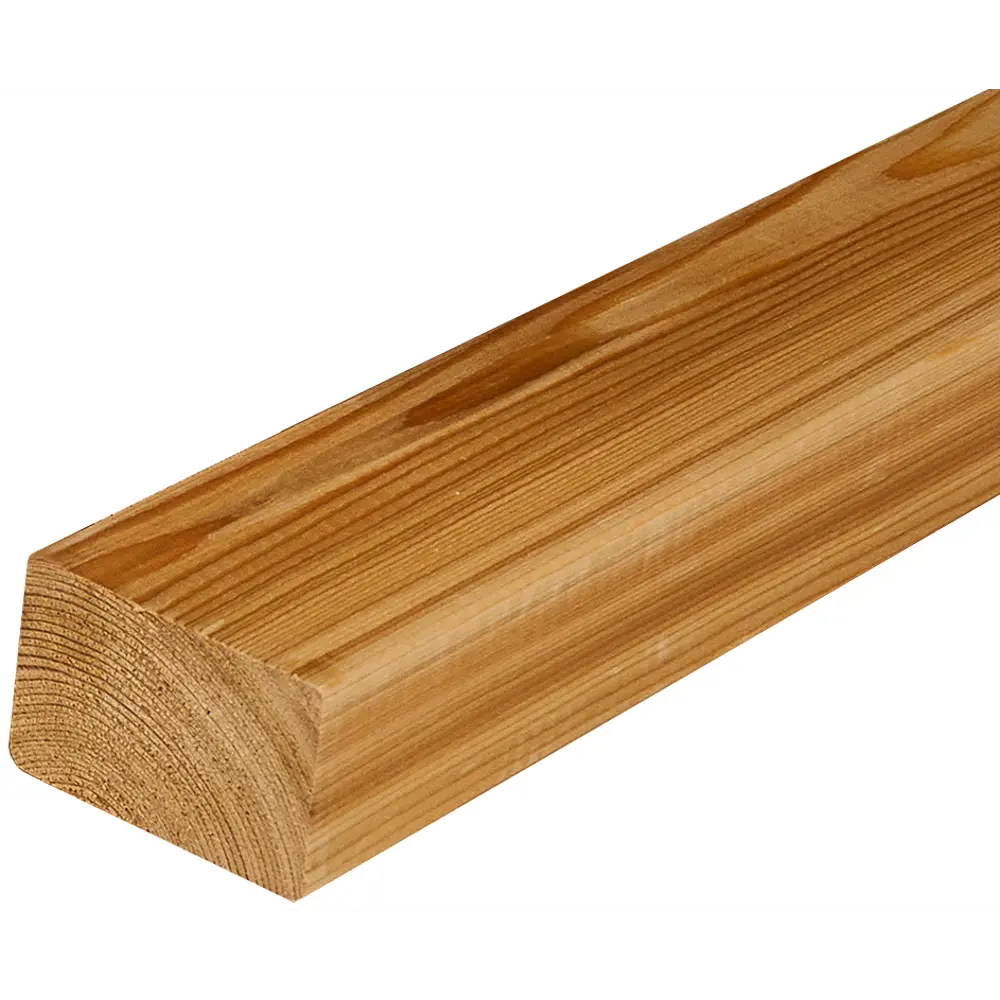 Брусок Santreyd из лиственницы 45x70x3000 мм с фаской для строительства 81950030 STLM-0014673