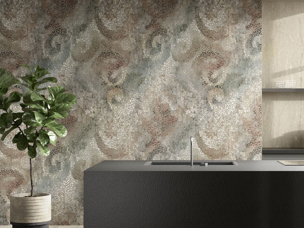 Напольное покрытие из керамогранита с эффектом ткани CERAMICA FONDOVALLE Dream ARCH-00079781