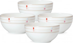 10607844 Lenox Набор салатников индивид-ных Lenox "Праздник 365,конфетти" 15см, 4шт Фарфор