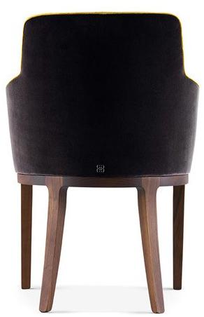 Grilli Стул из ткани с подлокотниками Harris 712402 - Вид №3