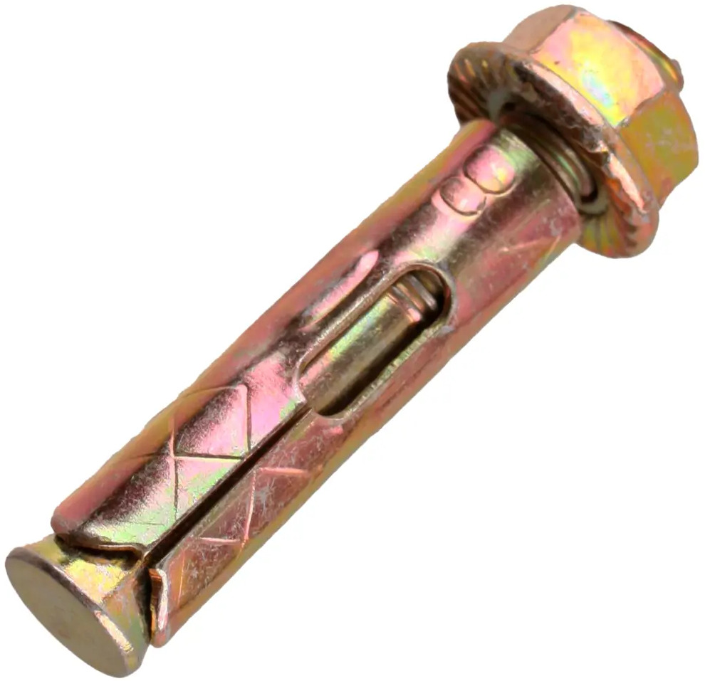 Анкерный болт СТРОЙБАТ с гайкой 8х40 мм для прочного монтажа 12322074