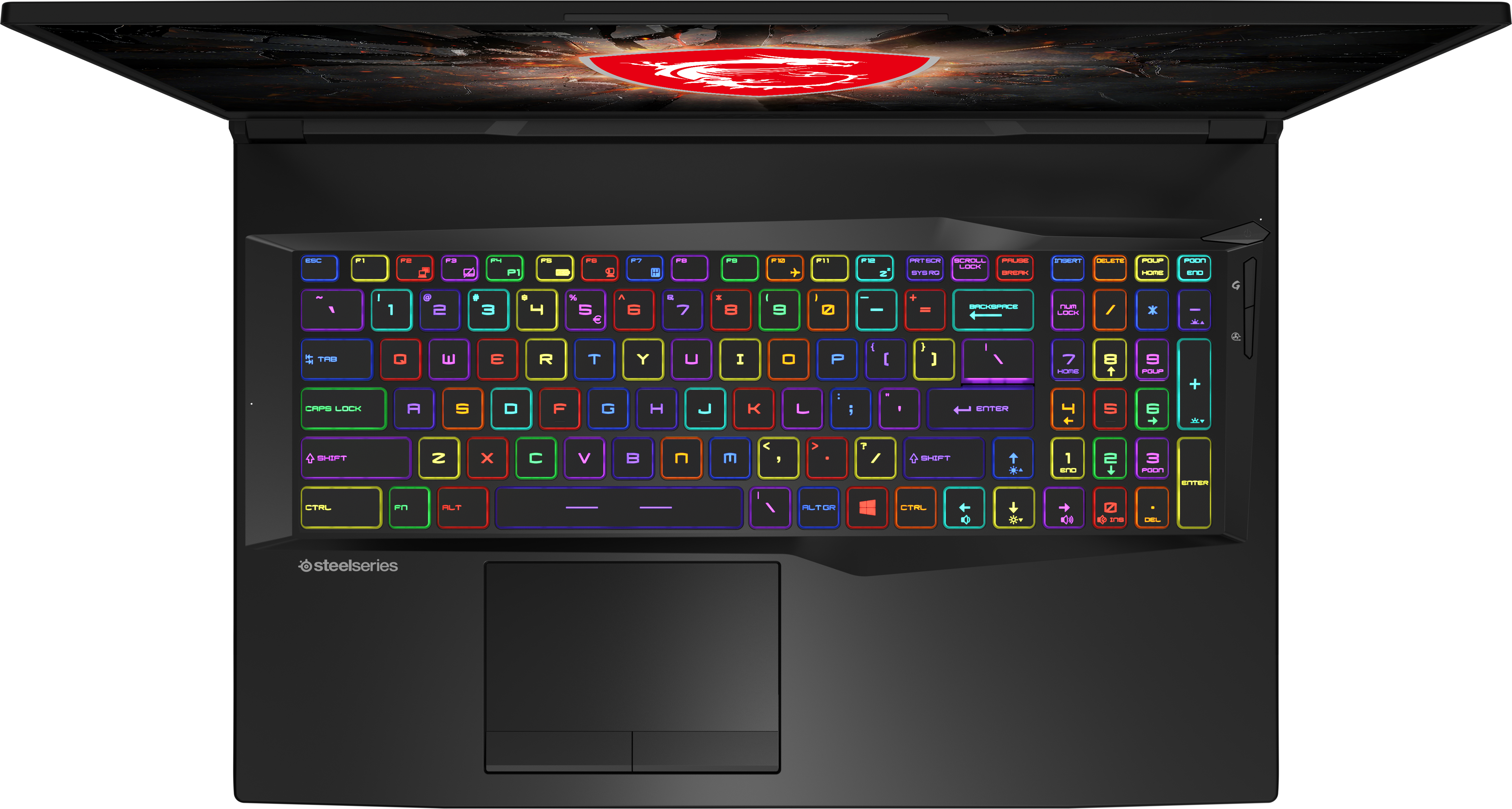 9S7-17E722-251 gl75 leopard 10sdk-251ru 17.3"(1920x1080 (матовый, 144hz) ips)/intel core i5 10300h(2.5ghz)/8192mb/512pcissdgb/nodvd/ext:nvidia geforce gtx1660ti(6144mb)/cam/bt/wifi/war 1y/2.6kg/black/w10 MSI Santreyd  - Вид №5