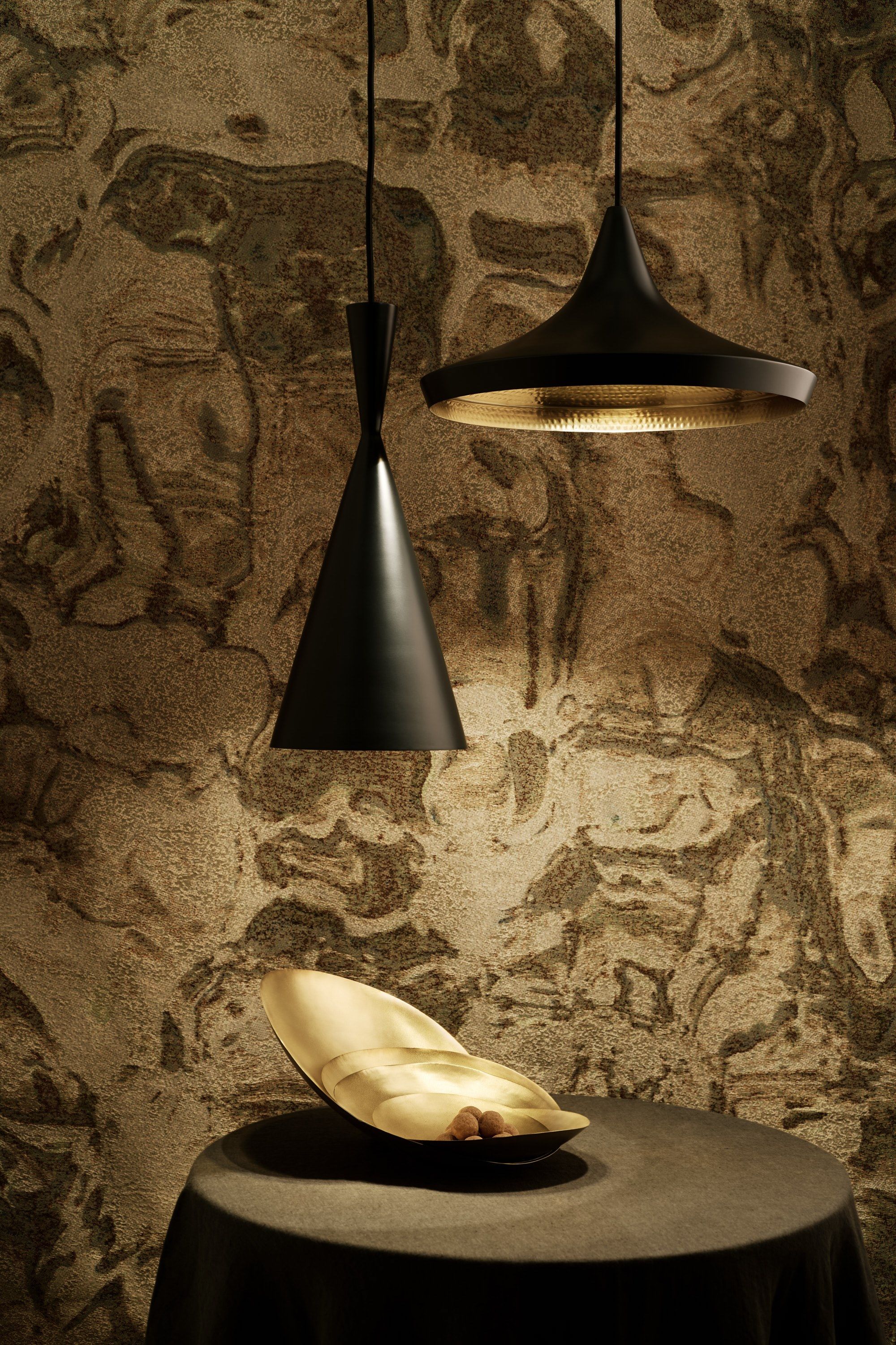 Латунный светодиодный подвесной светильник Tom Dixon Beat ARCH-00058572 - Вид №13