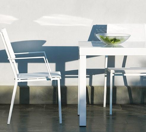 Vermobil Выдвижной прямоугольный садовый стол из металла Sofy Sf2001 - sf2801 - Вид №6