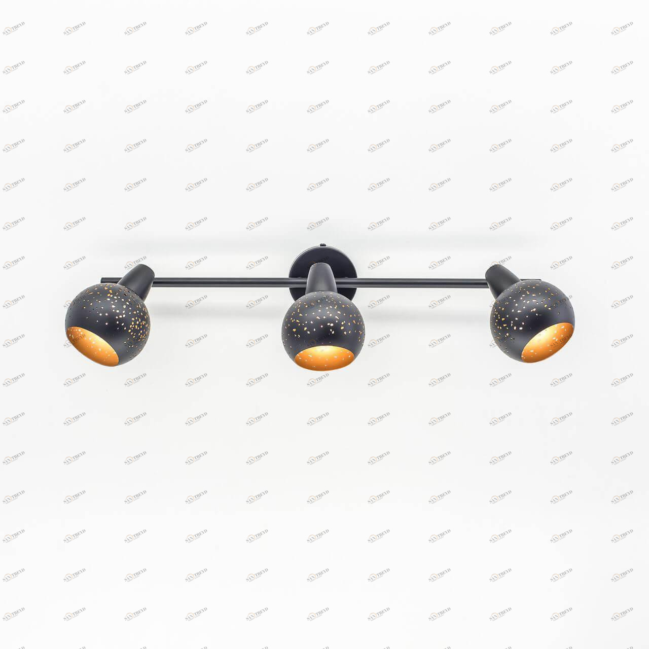 Спот настенный на 3 лампы черный "Деко" CL504532 CITILUX ДЕКО 00-3924356 Черный