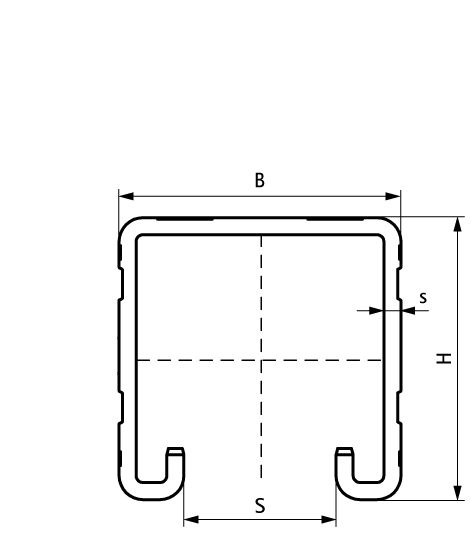 65018327 BIS RapidStrut® Профили монтажные (BUP1000) подвешивание и поддержка walraven  - Вид №1