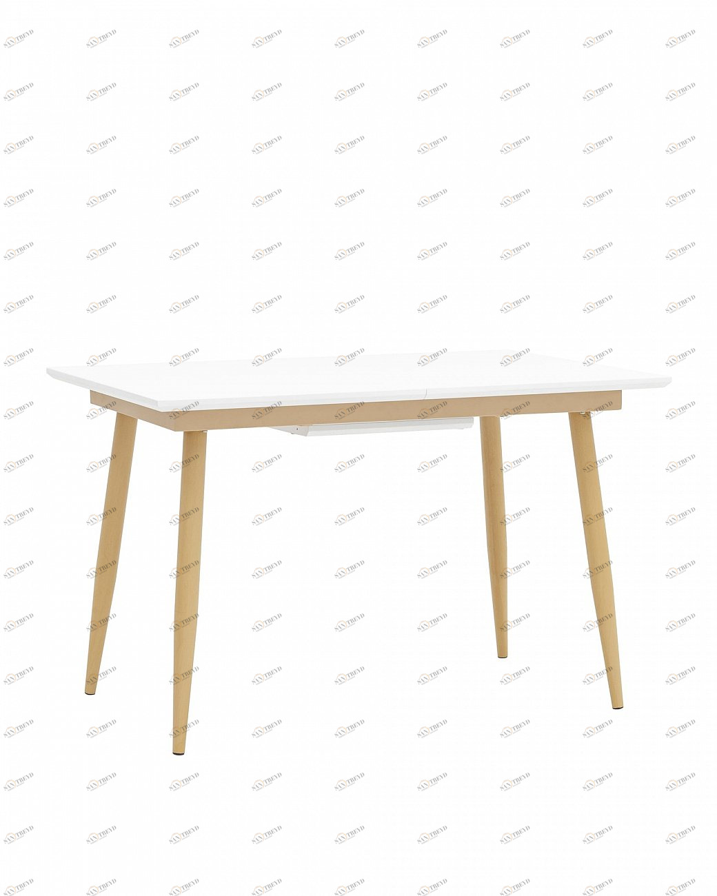 Стол обеденный раздвижной белый 120-160 см "Стокгольм" STOOL GROUP  00-3958848 Белый 