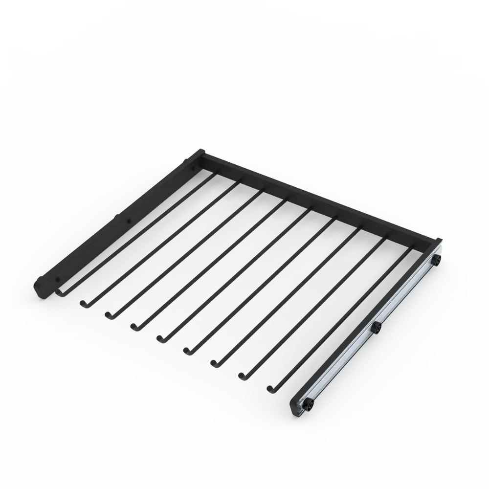 Брючница Лион 60x54.5 см KONSENSA сталь цвет черный 89436150 STLM-2169714  - Вид №1