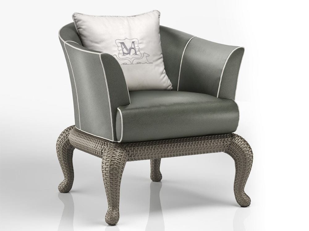 Тканевое садовое кресло с подлокотниками Samuele Mazza Outdoor Canopo T2 ARCH-00092449