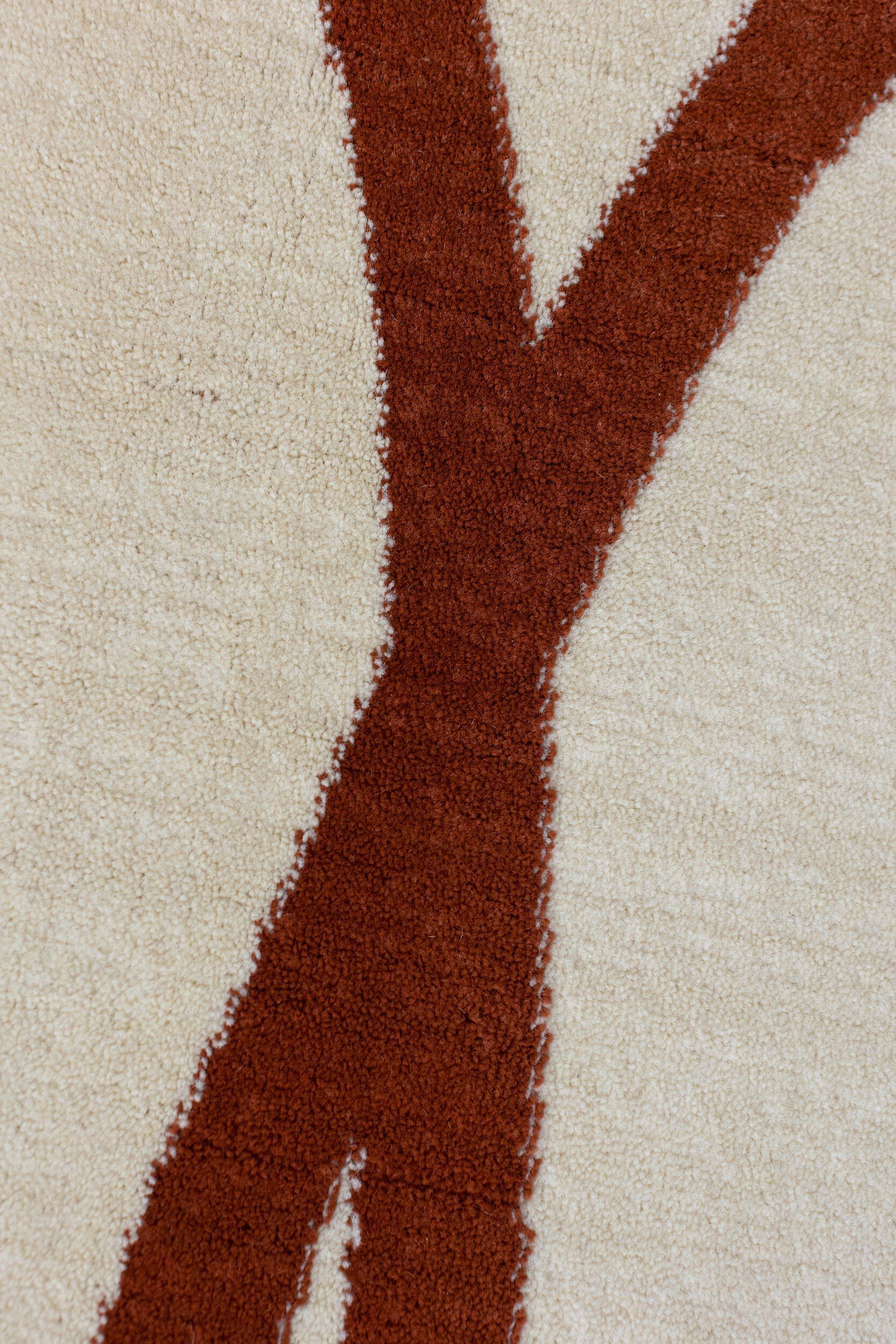 Прямоугольный ковер из полипропилена с геометрическим рисунком Shishka Project COMBINATION 1 ARCH-00020169 - Вид №6