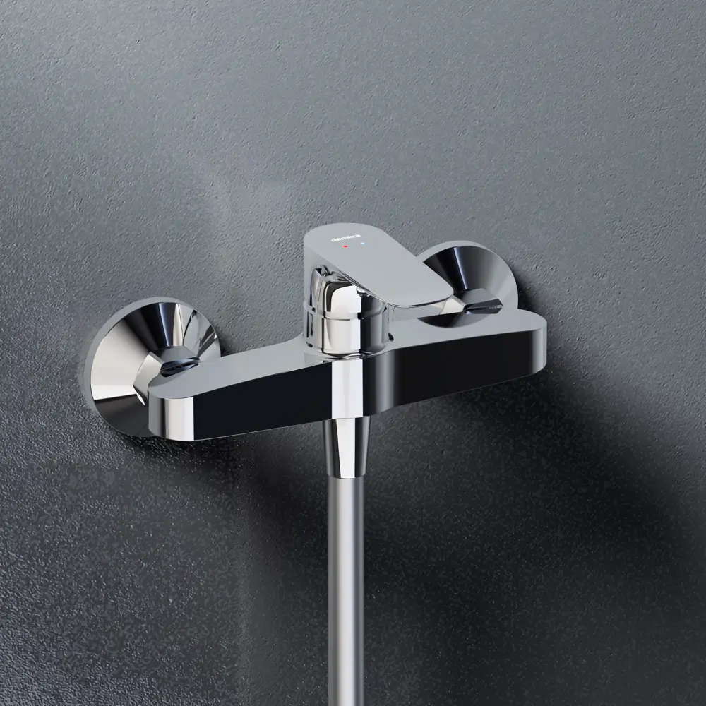 Смеситель для душа Damixa Willow хром однорычажный 89346508 STLM-1431378 - Вид №1