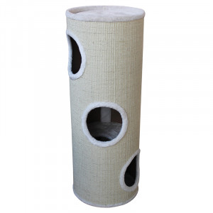 ПР0033766 Когтеточка для кошек Домик Башня 40х40х100см Foxie