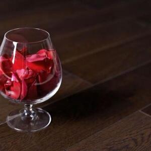 Паркетная доска Amber Wood Кофе Дуб (Гладкая) 1860х189 мм.