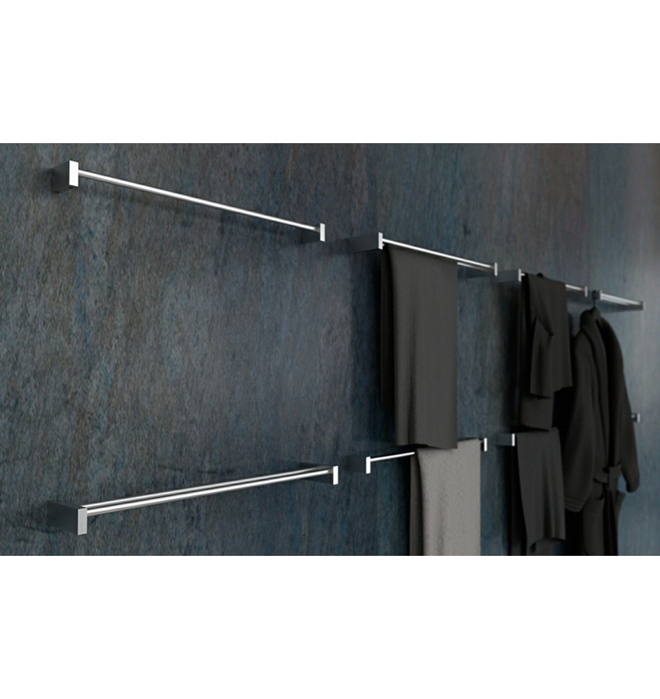 FROST Держатель для полотенца 6, 60cm » матовый. Нержавеющая сталь Матовый Q301760010  - Вид №1