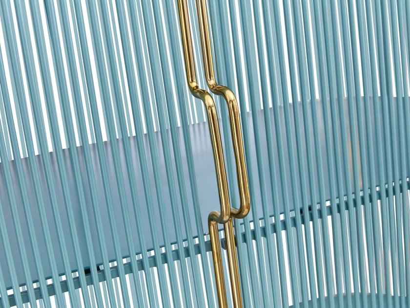 Scarlet Splendour Буфет стальной с распашными дверцами Strings sun-id-1409615 - Вид №4