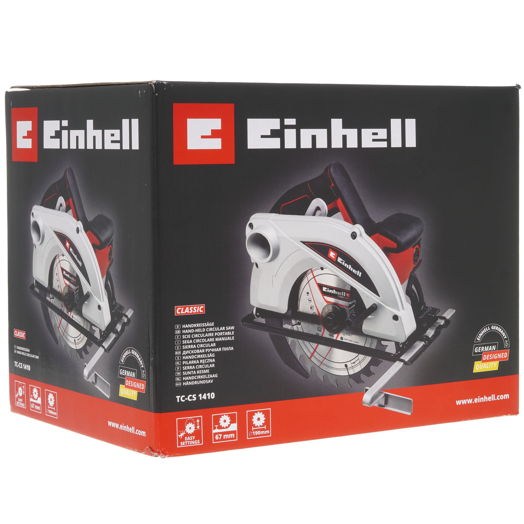 Пила дисковая Einhell TC-CS 1410 5341317 STDN-0076184 - Вид №8