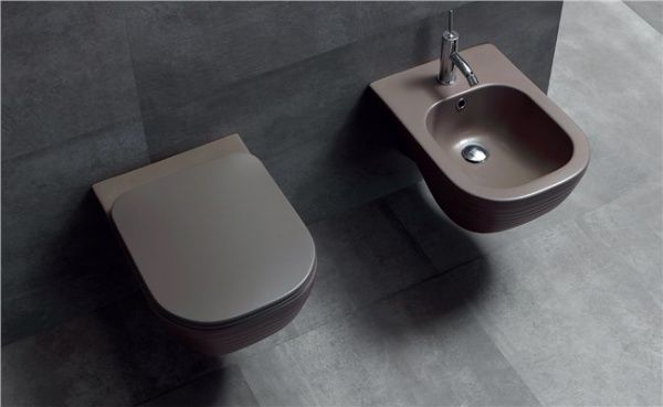 LO00700155 Биде подвесное Loom Disegno Ceramica