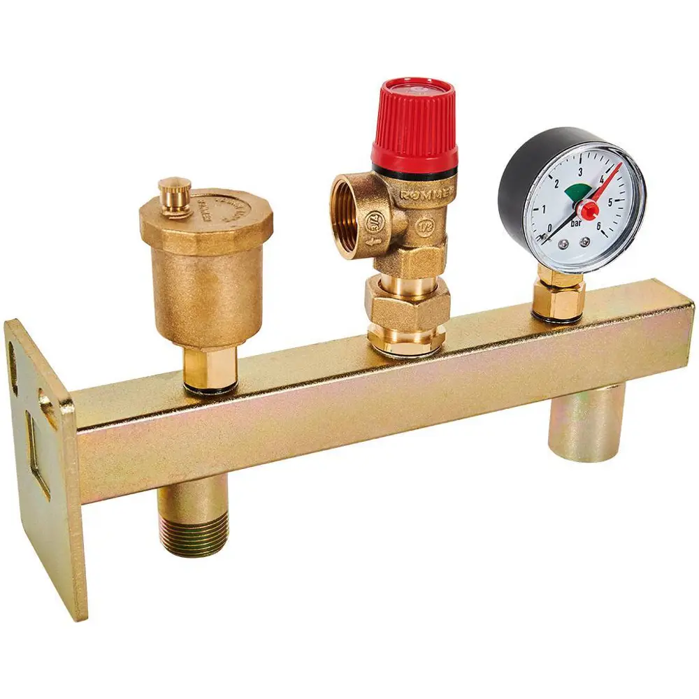 Группа безопасности для котла Rommer 3/4" 3 бара сталь 89395962 STLM-2071578 