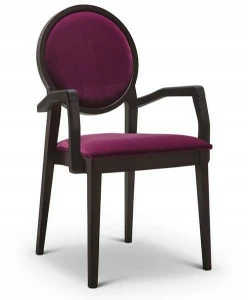 Origins 1971 Стул-медальон штабелируемый с подлокотниками Medaillon