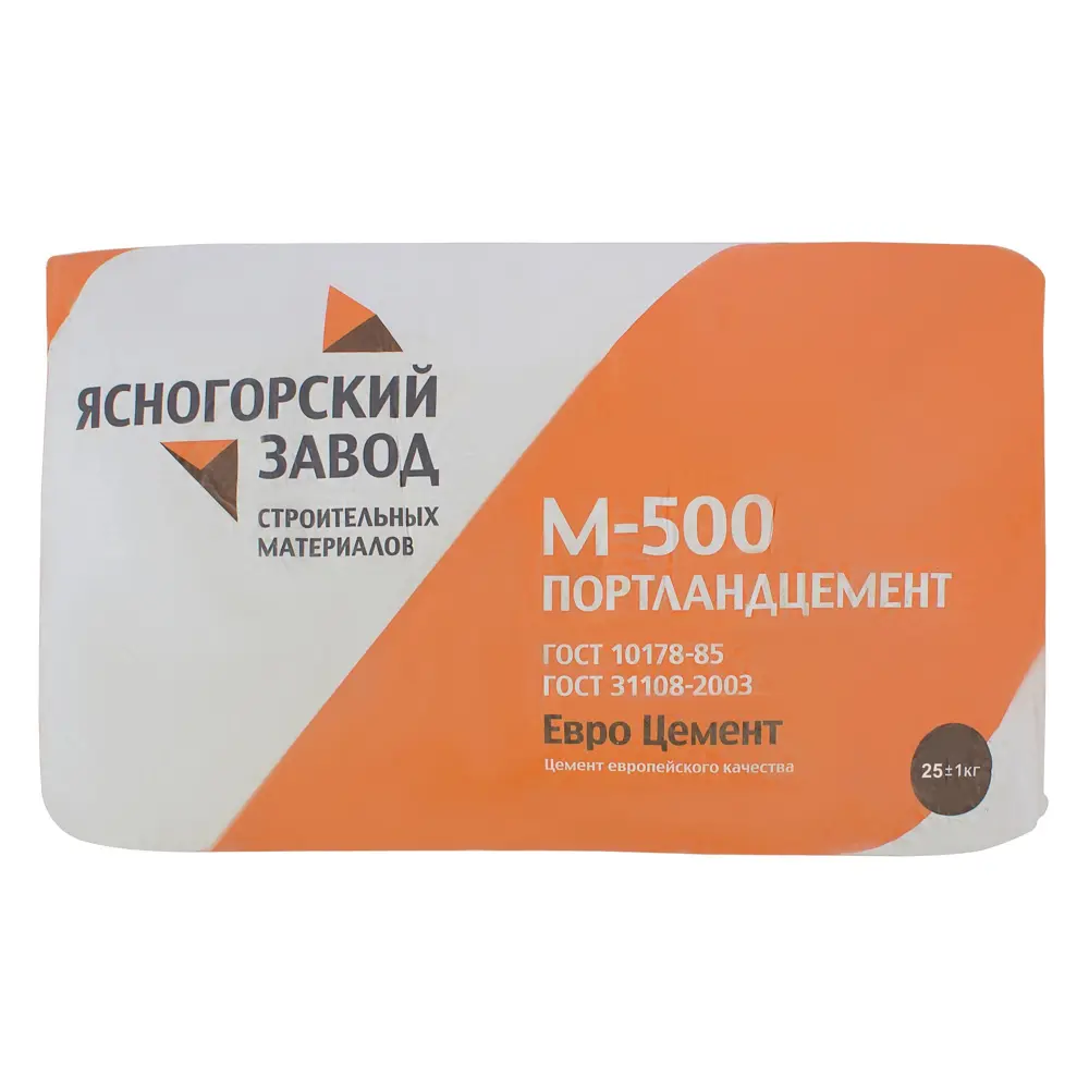 Цемент Ясногорский Завод M500 25 кг 16207305 STLM-2053539 