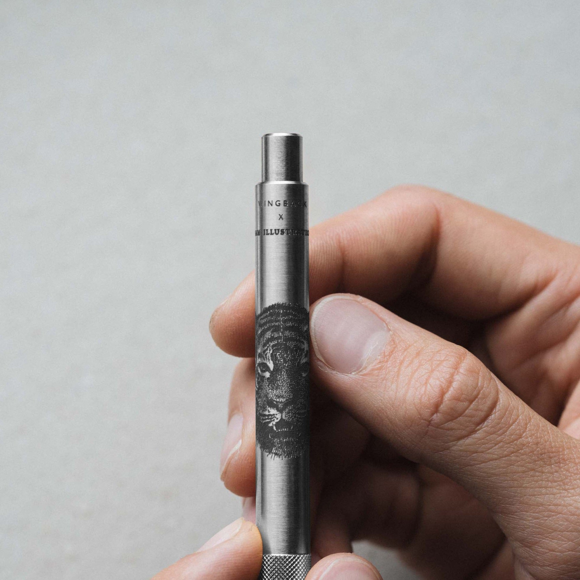 W207STE-75AM X 5AM Иллюстрации — Механический карандаш — Сталь — 0,7 мм Wingback  - Вид №1