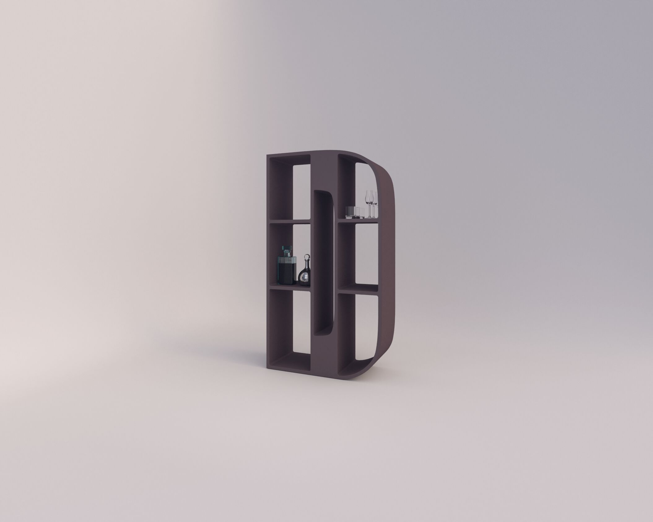 Мебель контейнеры в бетонной конструкции Voltan 555 ARCH-00021949 - Вид №71