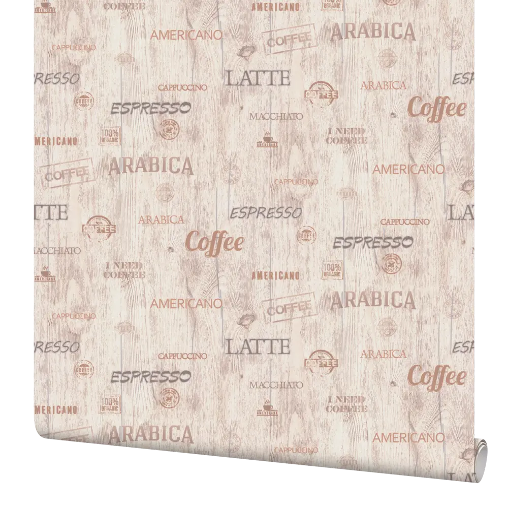 Обои виниловые Home Color Сoffee бежевые 0.53 м HC11008-15 82185888 STLM-2180496