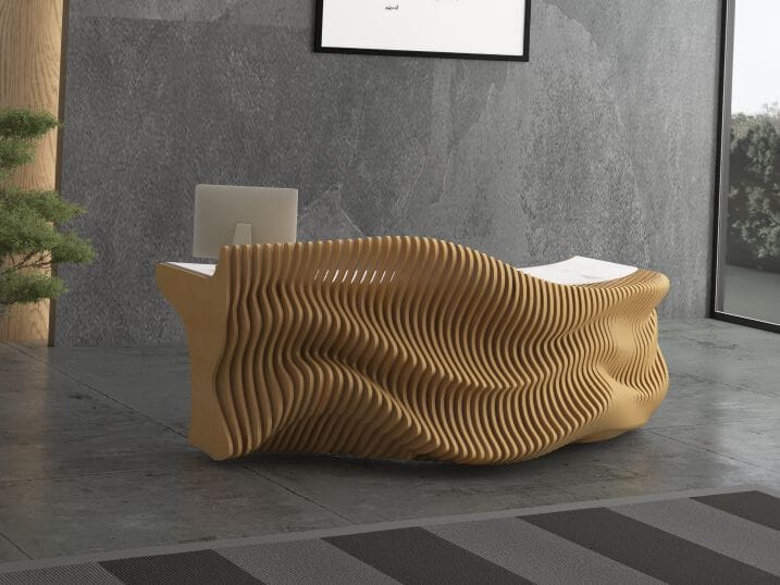 Стойка регистрации из фанеры MYWOODREAM TOKYO ARCH-00114482