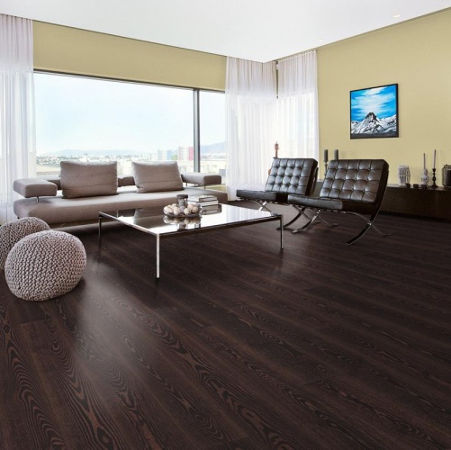 Паркетная доска Kahrs Ясень Черная медь 2600200434 - Вид №17