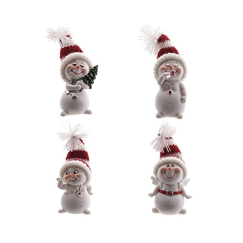 278353 Фигурка декоративная "Снеговик" 4.5 х 4.5 х 6.5 см Santreyd 