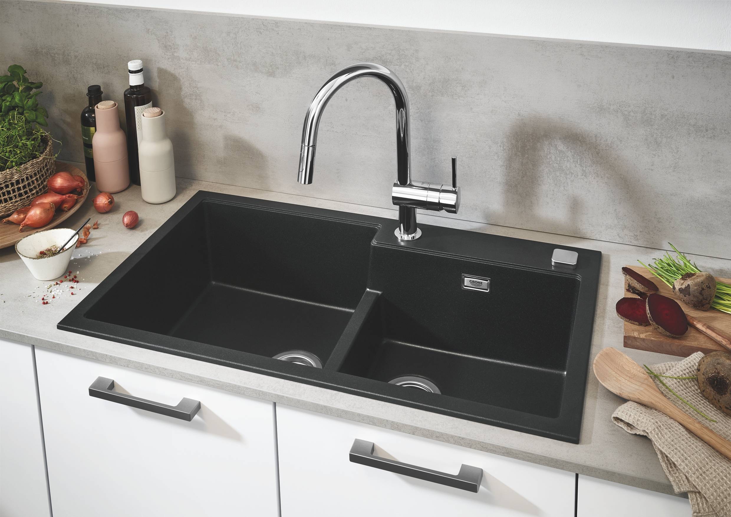 31649AP0 Мойка кухонная овальная Grohe K500 - Вид №4