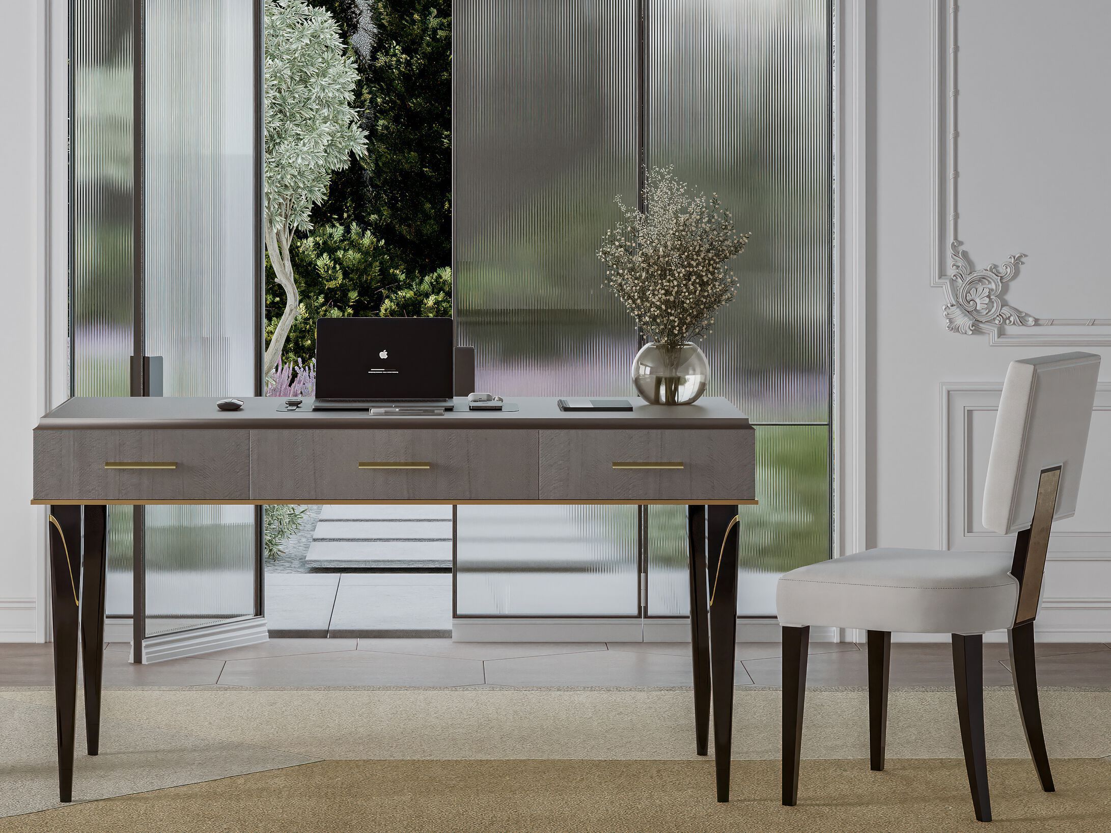 Мягкий стул из ткани GUERRA VANNI Studio Privè ARCH-00022281 - Вид №3