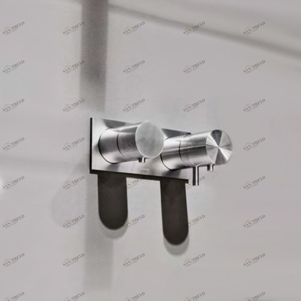 Смеситель термостатический для душа AY654PLU Antonio Lupi AYATI с распределителем на два выхода Antoniolupi