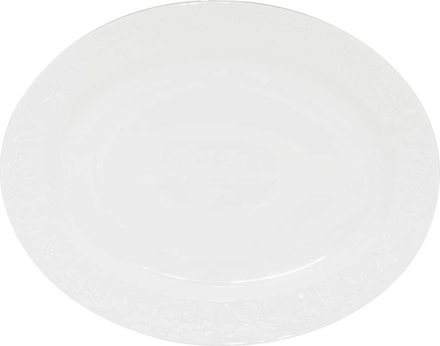 10562099 Haviland Блюдо овальное 40см "Фиджи, бриллиант" (глянцевый) Фарфор 