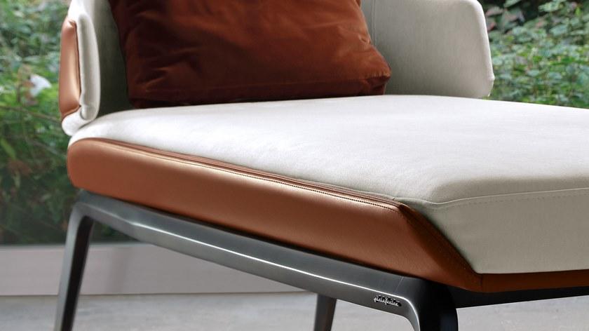 Reflex Мягкое кожаное кресло для отдыха Pininfarina home design sun-id-1406105 - Вид №2