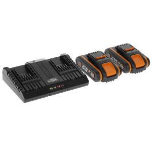 Набор аккумуляторов с зарядным устройством WORX WA3610 PowerShare 20V 8143100
