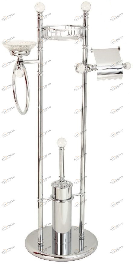 Стойка 4-х функциональная MIGLIORE.CRistalia ML.CRS-60.244.CR - хром 