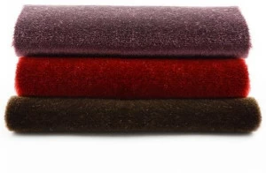 l'Opificio Однотонная огнестойкая флисовая ткань Velluto kid mohair