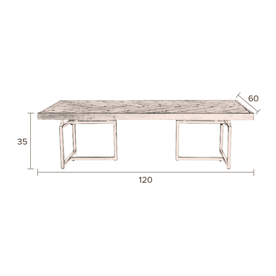 Стол кофейный Class Dutchbone 2200016 - Вид №4